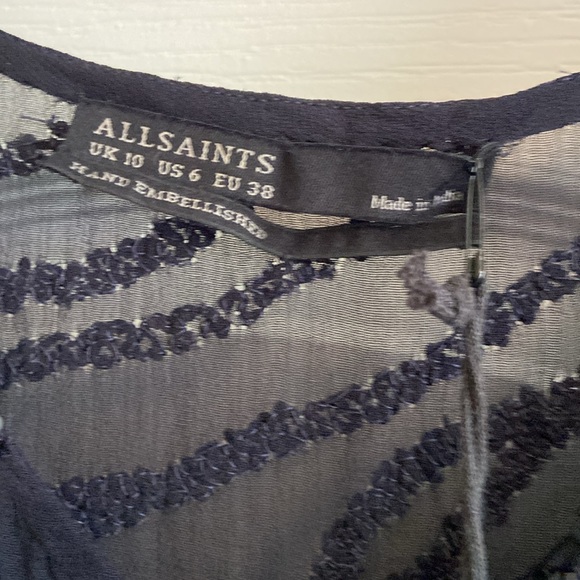 NWT ALLSAINTS ALES TEE DRESS - Picture 8 of 10